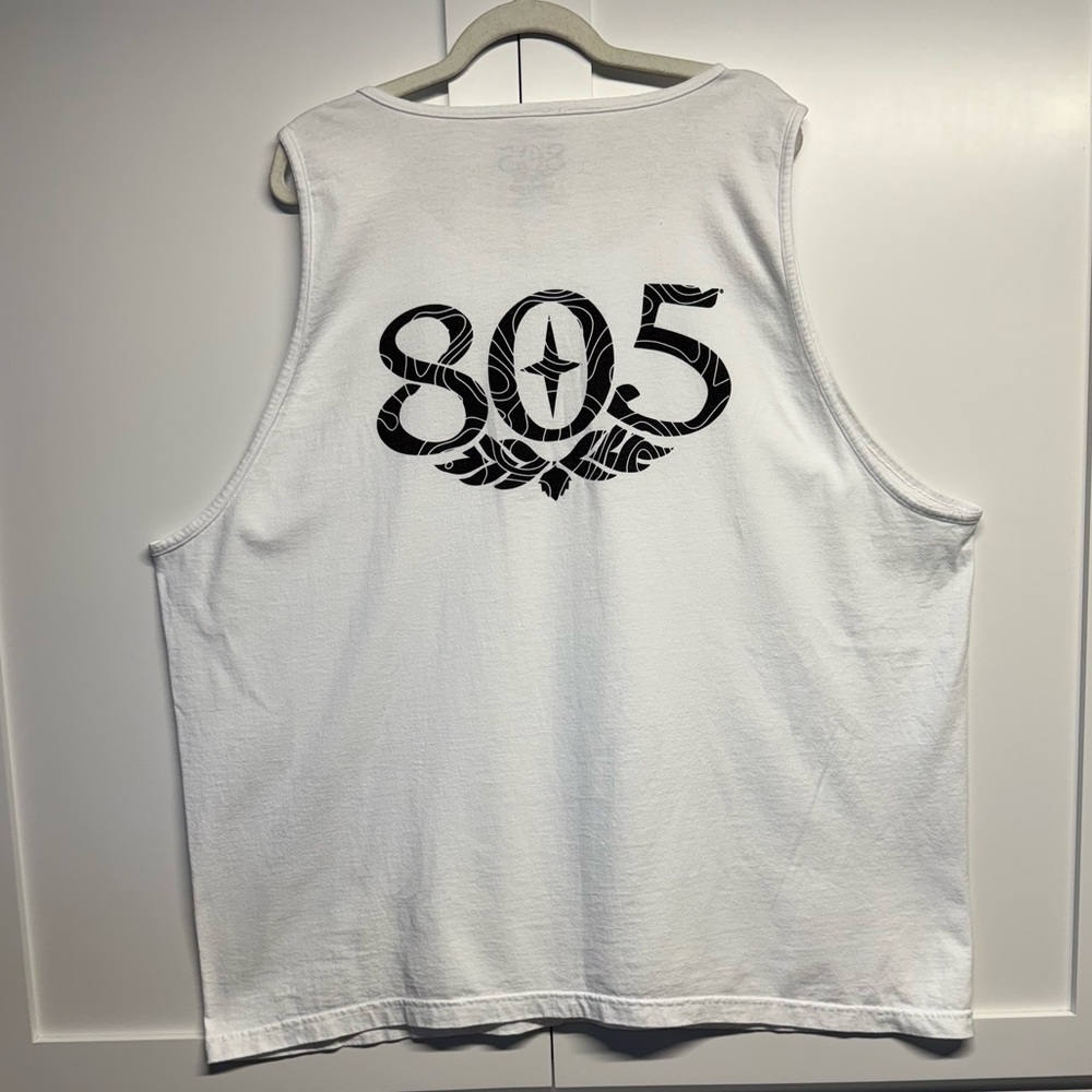 Firestone Walker Brewing Company Coast White Muscle Tee 100% Cotton